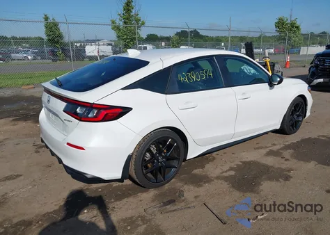 2025 Honda Civic Sport from USA, damaged, VIN 19XFL2H83SE004092